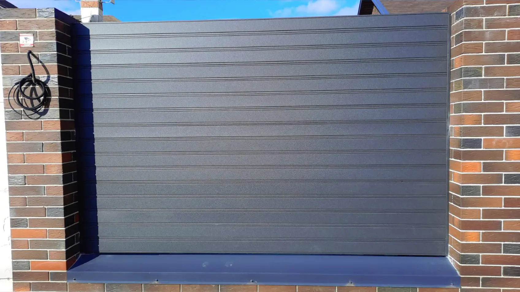 Фото 4 Забор ранчо металло планкен 7024 МАТТЕ Серый Графит матовый