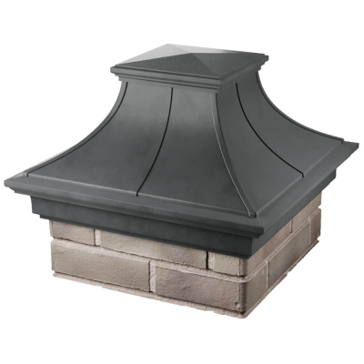 Колпак на столб забора MONBLAN PREMIUM Серый 1,5х1,5 кирпича 4